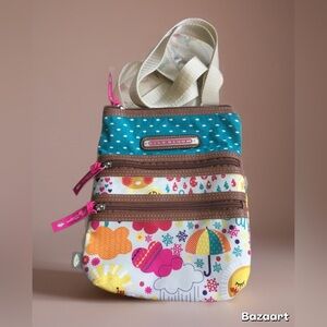 Lily Bloom Colorful Crossbody Bag